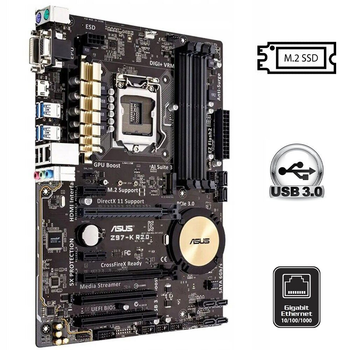 Материнская плата Asus Z97-K R2.0 OEM / Socket Intel LGA1150 / M.2