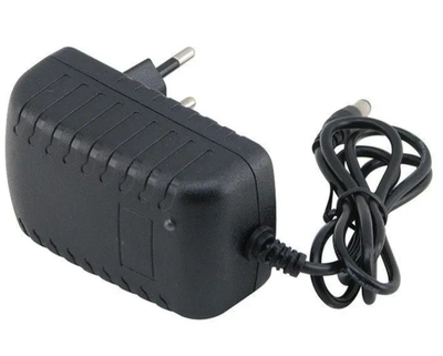 Блок питания сетевой адаптер 9В 1А 5.5x2.1мм 5.5x2.5мм для CCTV Arduino Black (284618)
