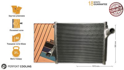 Інтеркулер [perfekt cooling] Volvo FH13 E6 818884
