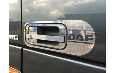 Накладки на ручки дверей DAF XF з нержавіючої сталі (комплект)