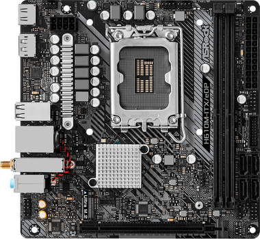 Материнська плата ASRock H610M-ITX/eDP (s1700, Intel H610, PCI-Ex16)