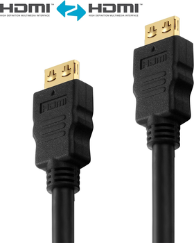 Кабель PureLink HDMI - HDMI 1 m Black (PI1000-010)