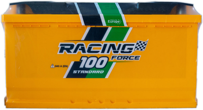 Акумулятор 100 зворотня (+ справа) 840А Force Racing Standart
