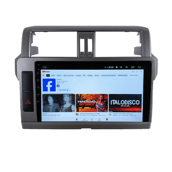 Штатна Магнітола Toyota Prado 2013-2018 4/64 8 ядер XYAuto 4G DSP CarPlay на Android (М-ТПра-10-М4)