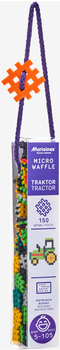 Klocki Marioinex micro waffle Traktor Wielokolorowy 150 elementów (5903033903483)