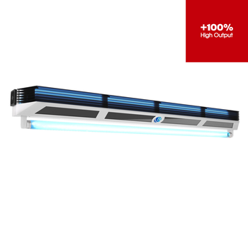 Бактерицидний опромінювач з жалюзі BactoSfera EKRAN Jalousie 55x2 FAN +100%