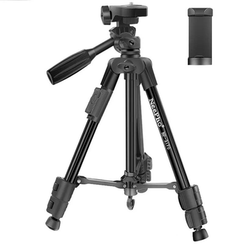 Компактний Штатив NeePho NP-3170S (не съемная площадка+держатель/BT-пульт/40-105см) Чорний
