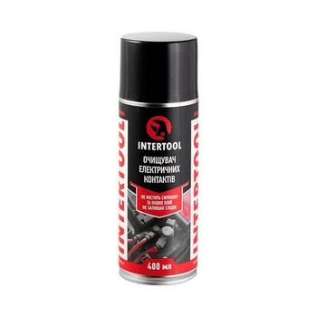 Очиститель электроконтактов, аэрозоль 400 мл INTERTOOL