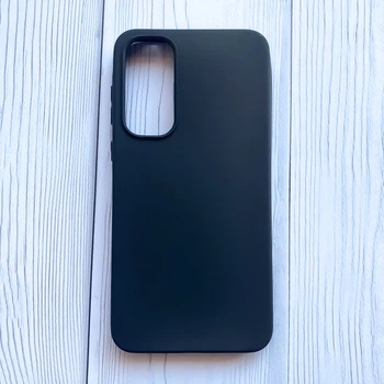Силіконовий матовий чохол на Samsung Galaxy A35 (A356) Чорний