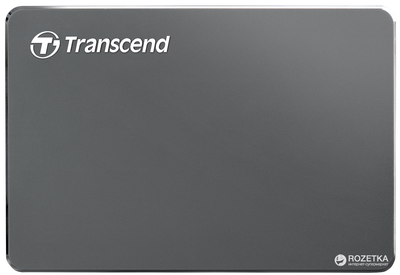 Жорсткий диск Transcend StoreJet 25C3 1TB 5400rpm TS1TSJ25C3N 2.5" USB 3.0 External Iron Gray