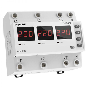 Реле напруги DigiTOP VP-3F40A M6R
