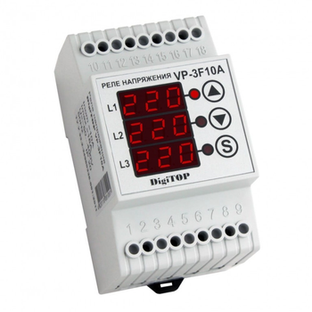 Реле напруги DigiTOP VP-3F10A