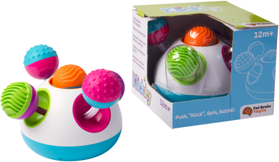 Grzechotka-kula Fat Brain Toys Klickity Sensory Lab (811802021656)