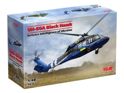 Вертолет UH-60A Black Hawk ГУР МО Украины ICM (48362)