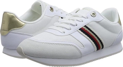 Женские кроссовки Tommy Hilfiger Essential Runner 39 белые с кремовым (12346116)