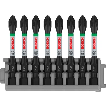 Набор ударных бит Bosch Impact Control PZ2 50 мм, 8 шт (2608522331)