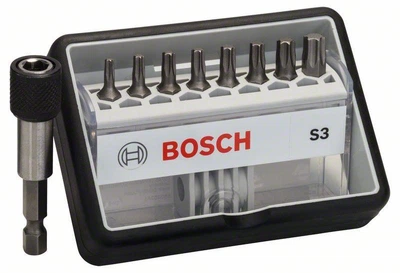 Набор бит Bosch Robust Line Extra-Hart Torx x 25 мм, 9 шт (2607002562)