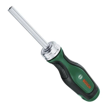 Отвертка Bosch с трещоткой + 12 бит (1600A032V0)