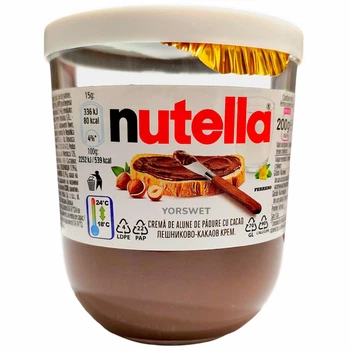 Паста Nutella шоколадно-горіхова 200 г (2305)