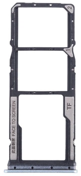 Держатель Sim-карты и карты памяти Xiaomi Redmi 13C синий Navy Blue на две Sim-карты High Copy
