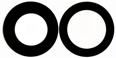 Стекло камеры Oppo Reno 7 5G без рамки High Copy комплект 2