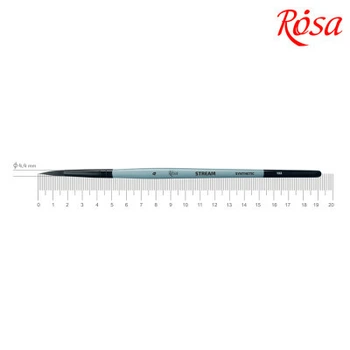 Кисточка для рисования Rosa Синтетика круглая, STREAM 132, № 4 (4823098517207)