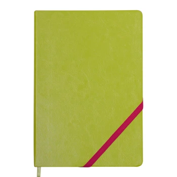 Книга записная Buromax LOLLIPOP, L2U А5 96 листов линия, салатовый (BM.295203-15)