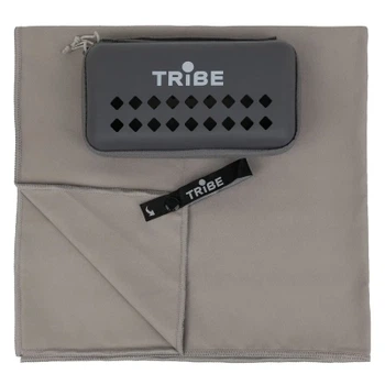 Туристическое полотенце Tribe з мікрофібри в чохлі Pocket Towel 75х150 XL Grey (T-LC-0001-XL-grey)