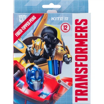 Фломастеры Kite Transformers 12 цветов (TF24-447)