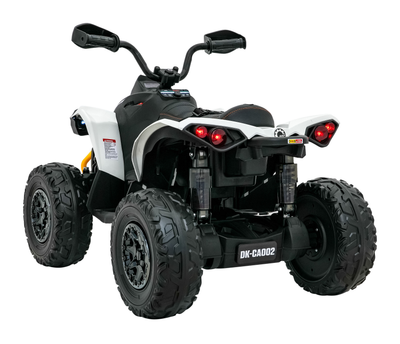 Pojazd elektryczny Ramiz Quad Maverick ATV Biały (5903864955934)