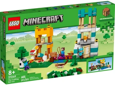 Конструктор LEGO Minecraft Скриня для творчості 4.0 605 деталей (21249)
