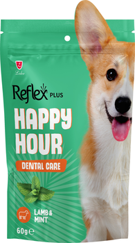 Лакомства для собак Reflex Plus Happy Hour с ягненком и мятой 60 г (8698995034326)