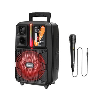 Портативна колонка HOCO BS37 Dancer outdoor wireless speaker, 10W, Black (6931474727602)