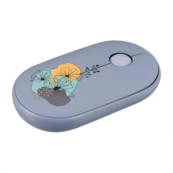 Компьютерная мышь 2E MF300 Silent, Flora: Mallow, Bluetooth / USB, оптическая, 1600 dpi, 3 кнопки, до 10 м, 1xAA