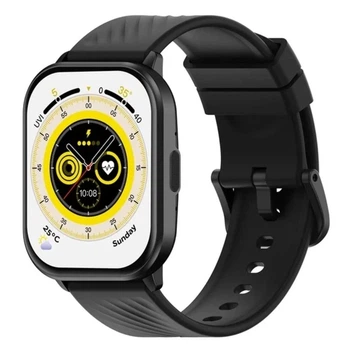 Розумний смарт годинник Zeblaze GTS 3 Smart Watch IP68 голосові дзвінки музика з тонометром і пульсометр/ чорні