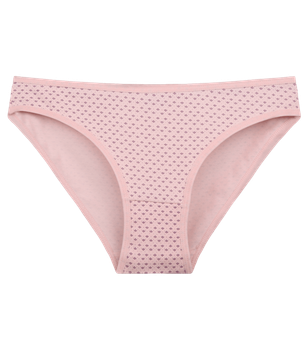 Трусы слипы женские с рисунком - Donella - 218114 - S - Персиковый