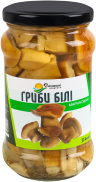 Білі гриби Домашні продукти Мариновані 314 мл/280 г (4820186124767)