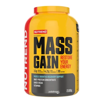 Гейнер Nutrend Mass Gain, 2.21 кг - Банан