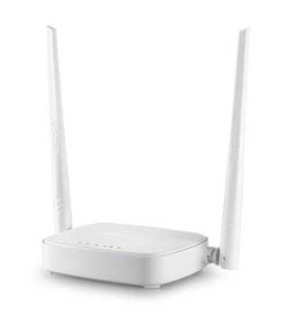 Маршрутизатор TENDA N301 (IEEE 802.11b/g/n, 2.4GHz, 150Mbps, 3 LAN, 2 fixed 5dbi Omni Directional antenas)