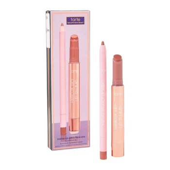 Набор для губ Tarte Maracuja Juicy Lip Icons Plump & Liner Duo (Rosy Beige)