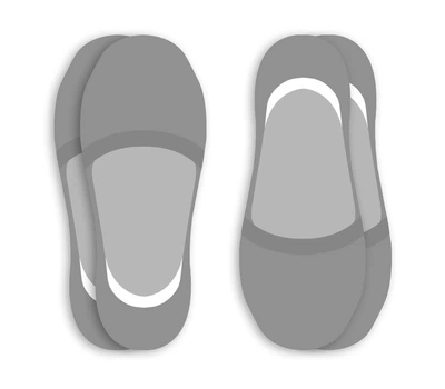 Следки ("носки-невидимки") SOX 27-0363 41-45 цвет серый