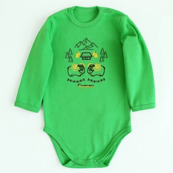 Боді вишиванка Ladan Карпати 80 Зелений (BD24-KARPATY-GREEN)