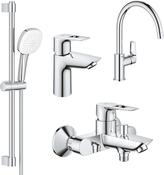 Набір змішувачів GROHE BauLoop New UA123225K3 (23337001+23603001+26748003+31232001)