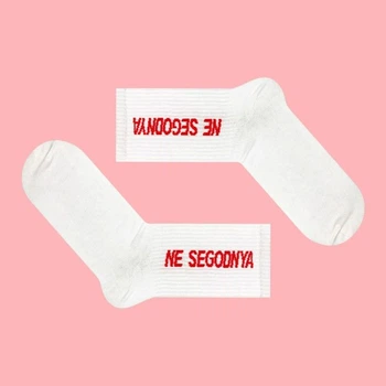 Высокие носки SOX 27-0155 36-40 цвет белый