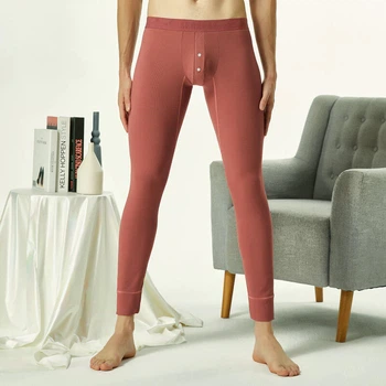 Подштанники (кальсоны) мужские Seobean 35-0098 L цвет красный