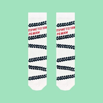 Высокие носки SOX 27-0158 41-45 цвет белый