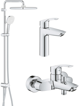 Набір змішувачів GROHE Eurosmart UA123246R1 (23324003+33300003+26694001)