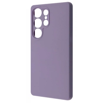 Чехол силиконовый противоударный WAVE Premium Colorful Case (TPU) для Samsung Galaxy S25 Ultra lavender gray