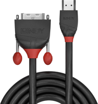 Кабель Lindy DVI-D - HDMI Single Link Cable 5 м (4002888362740)