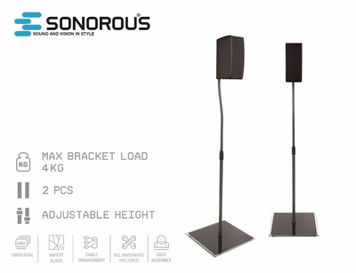 Стойки для Колонок Sonorous SP 300-B-BLK